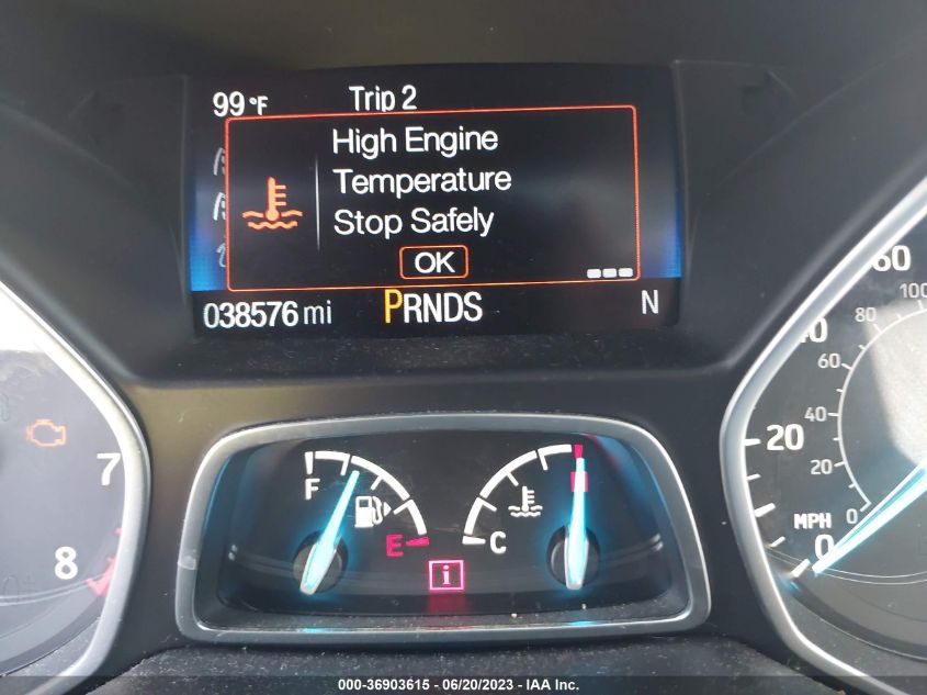 2017 FORD ESCAPE SE - 1FMCU0GD3HUE07630