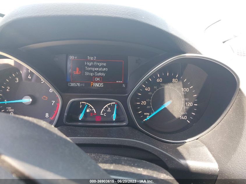 2017 FORD ESCAPE SE - 1FMCU0GD3HUE07630