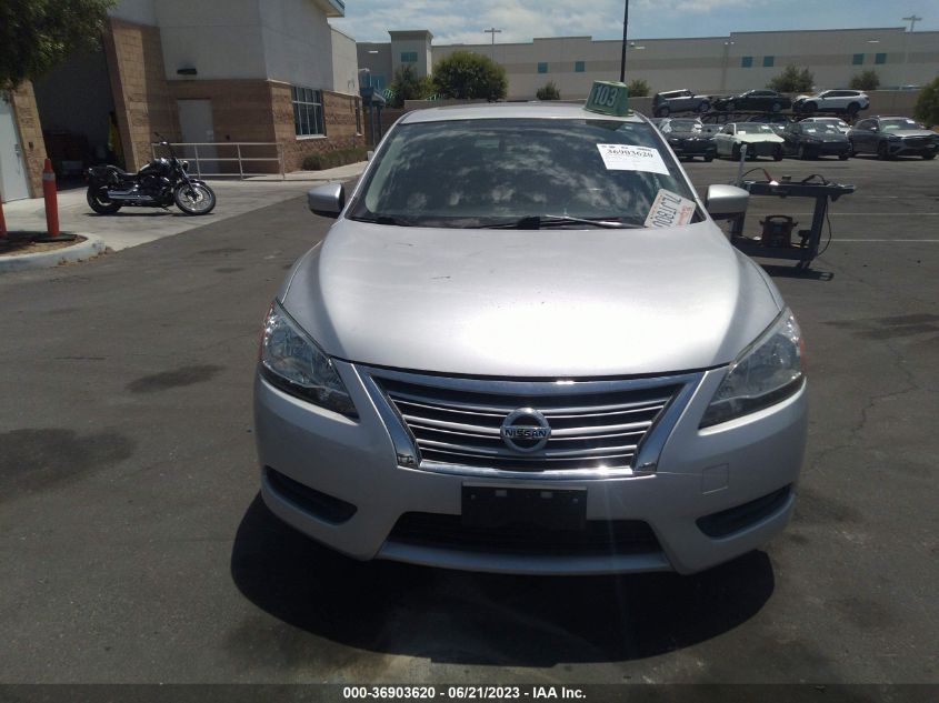 2015 NISSAN SENTRA SV - 3N1AB7AP7FY232423