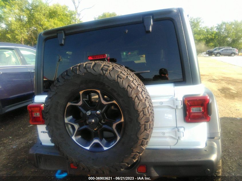2021 JEEP WRANGLER 4XE UNLIMITED RUBICON 1C4JJXR64MW770044