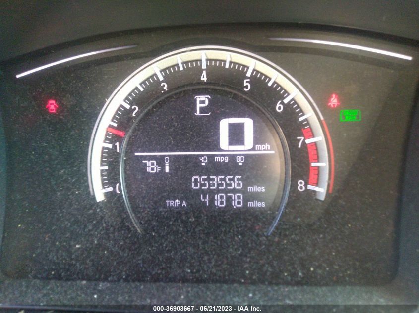 2016 HONDA CIVIC SEDAN LX - 19XFC2F52GE011499