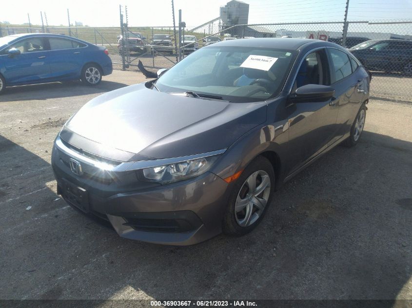 2016 HONDA CIVIC SEDAN LX - 19XFC2F52GE011499