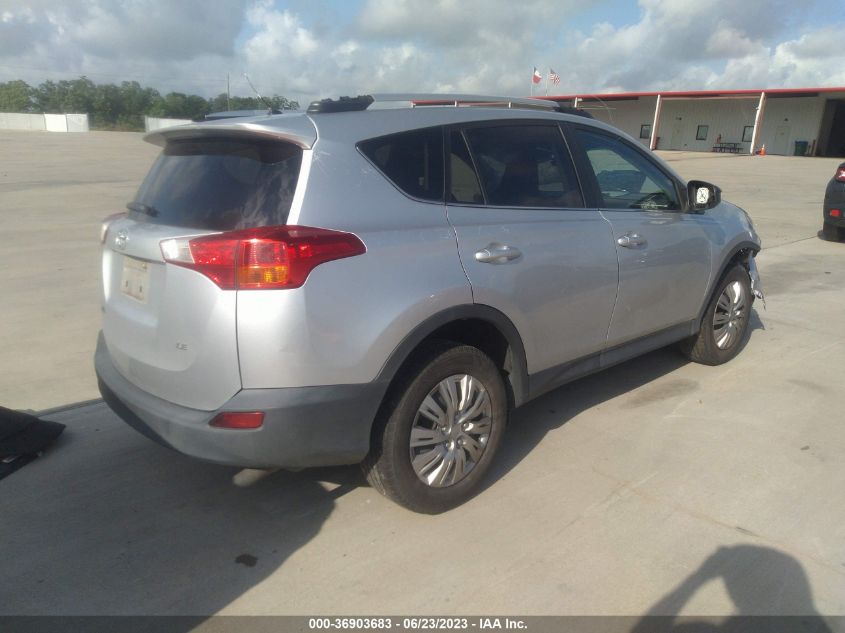 2014 TOYOTA RAV4 LE - 2T3ZFREV8EW111512