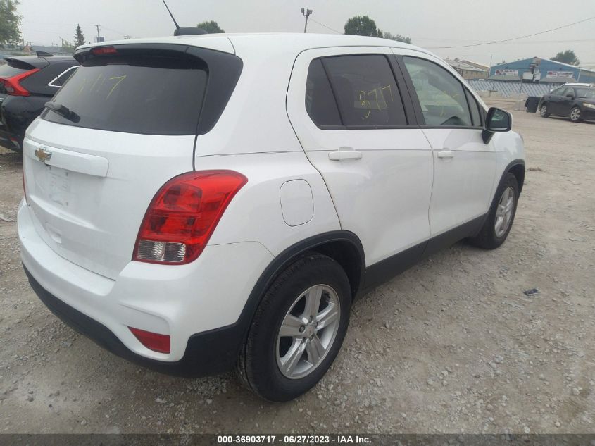 2020 CHEVROLET TRAX LS - KL7CJKSB7LB066636
