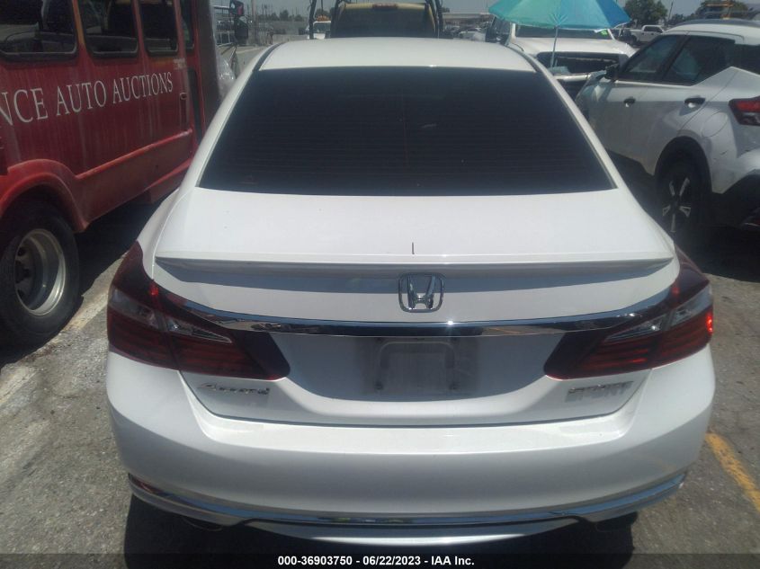 2016 HONDA ACCORD SEDAN SPORT - 1HGCR2F54GA174872