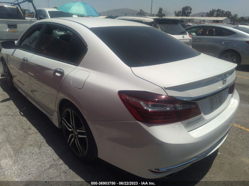 2016 HONDA ACCORD SEDAN SPORT - 1HGCR2F54GA174872