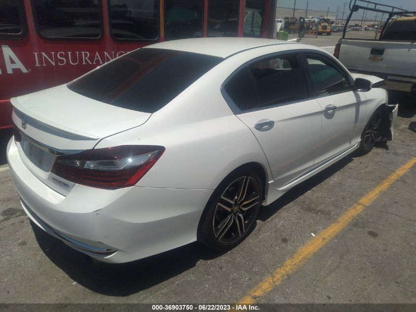 2016 HONDA ACCORD SEDAN SPORT - 1HGCR2F54GA174872