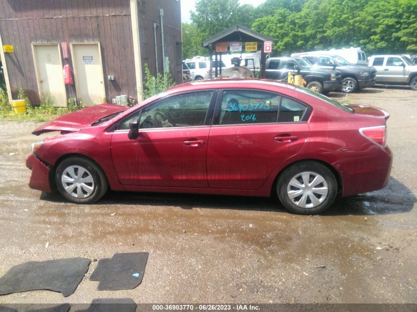 2016 SUBARU IMPREZA SEDAN - JF1GJAA66GG017378