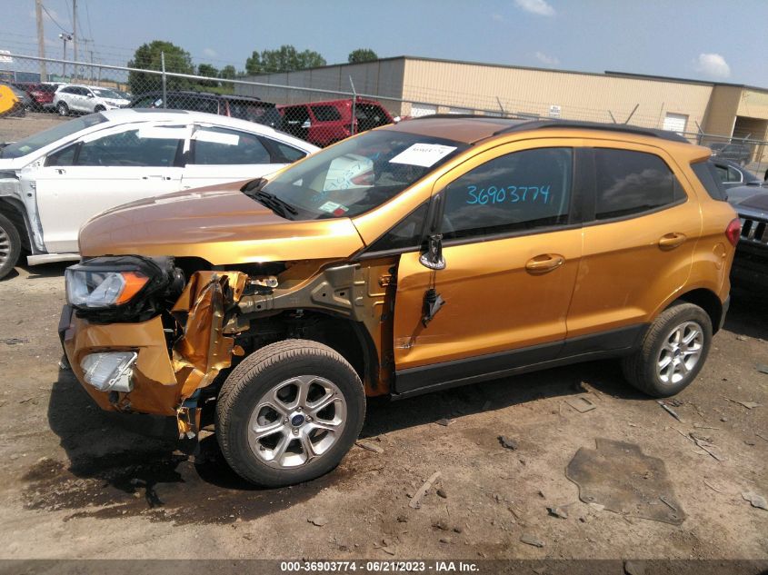 2021 FORD ECOSPORT SE - MAJ6S3GL3MC401784