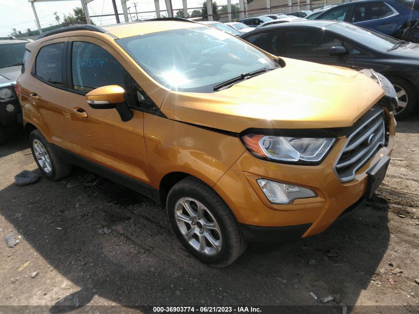 2021 FORD ECOSPORT SE - MAJ6S3GL3MC401784