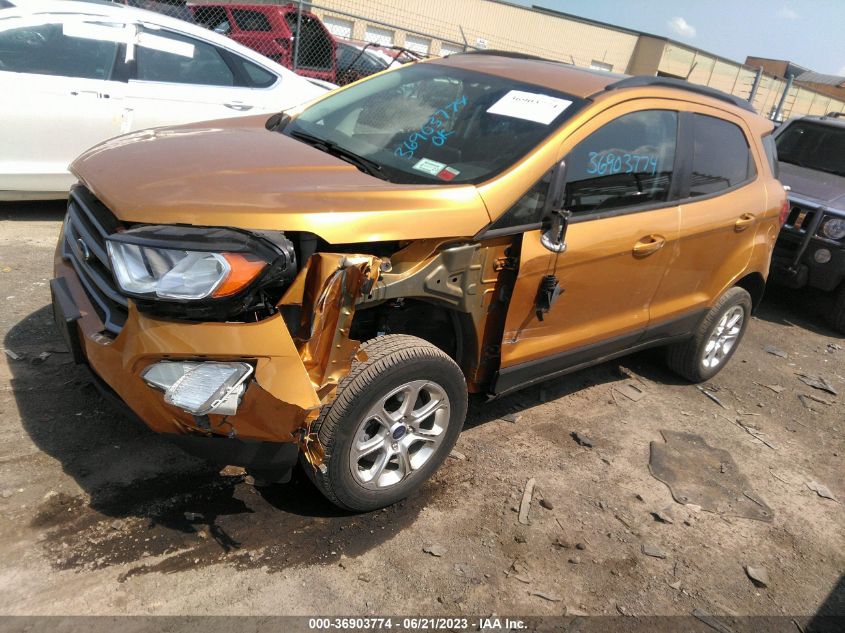 2021 FORD ECOSPORT SE - MAJ6S3GL3MC401784