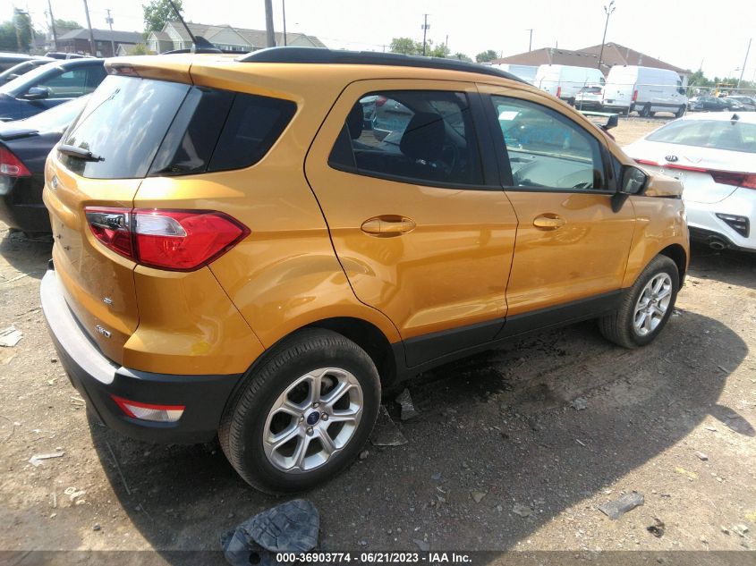 2021 FORD ECOSPORT SE - MAJ6S3GL3MC401784