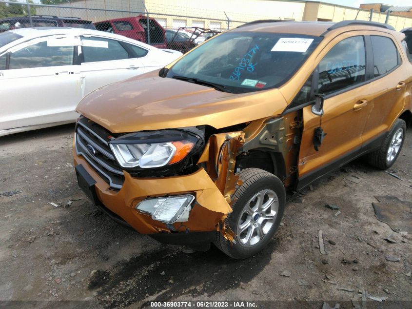 2021 FORD ECOSPORT SE - MAJ6S3GL3MC401784
