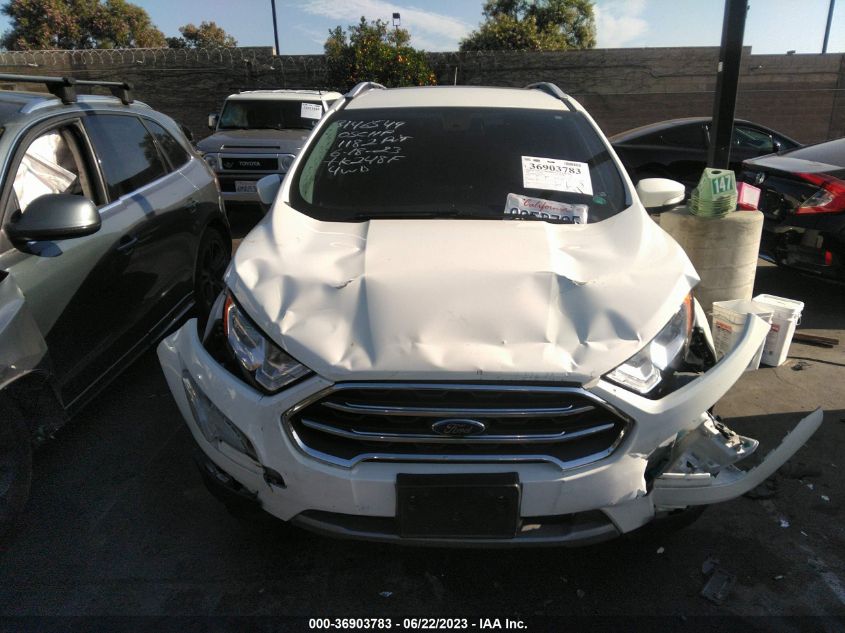 2021 FORD ECOSPORT TITANIUM - MAJ6S3KL6MC423530