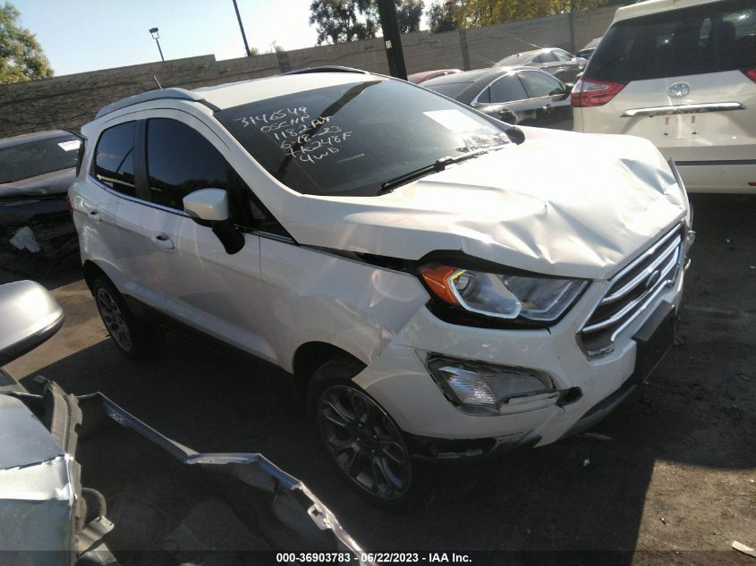 2021 FORD ECOSPORT TITANIUM - MAJ6S3KL6MC423530