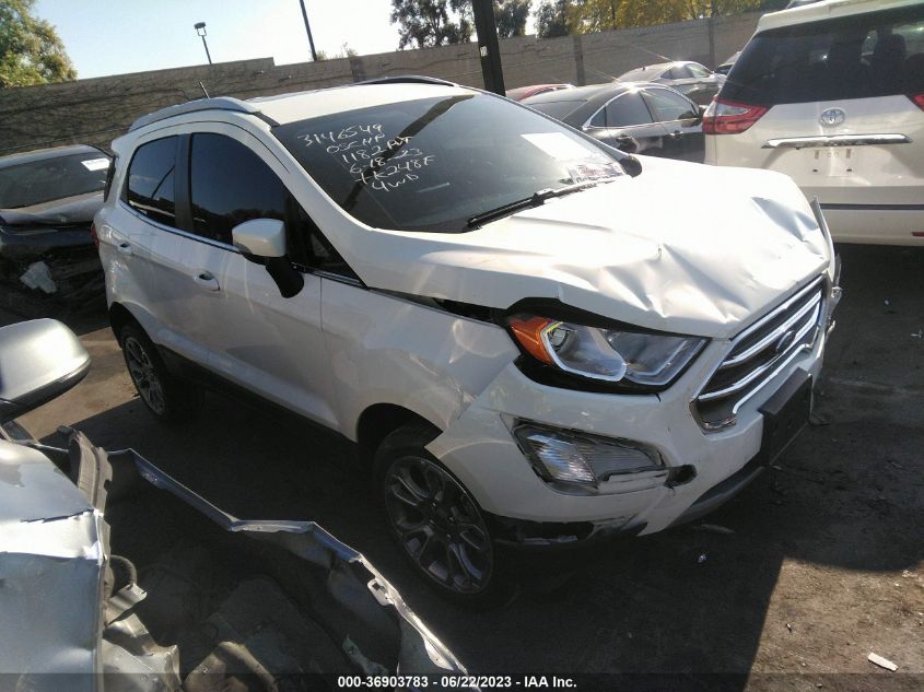 2021 FORD ECOSPORT TITANIUM - MAJ6S3KL6MC423530