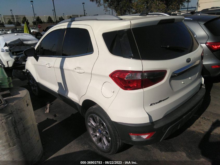 2021 FORD ECOSPORT TITANIUM - MAJ6S3KL6MC423530