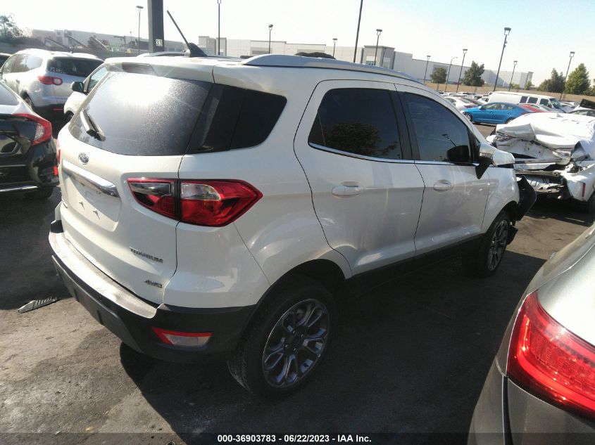 2021 FORD ECOSPORT TITANIUM - MAJ6S3KL6MC423530