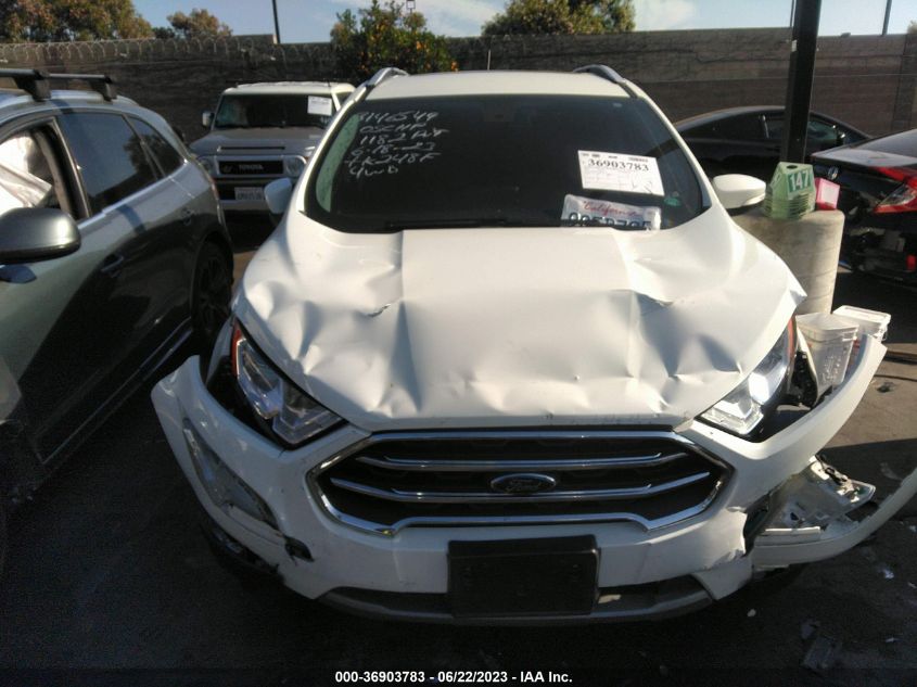 2021 FORD ECOSPORT TITANIUM - MAJ6S3KL6MC423530