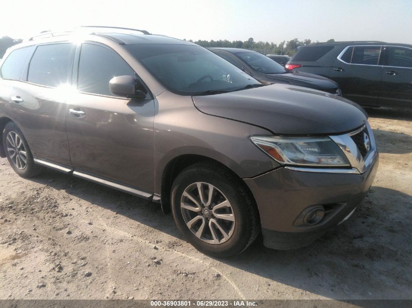 2014 NISSAN PATHFINDER S/SV/SL/PLATINUM - 5N1AR2MM6EC711674