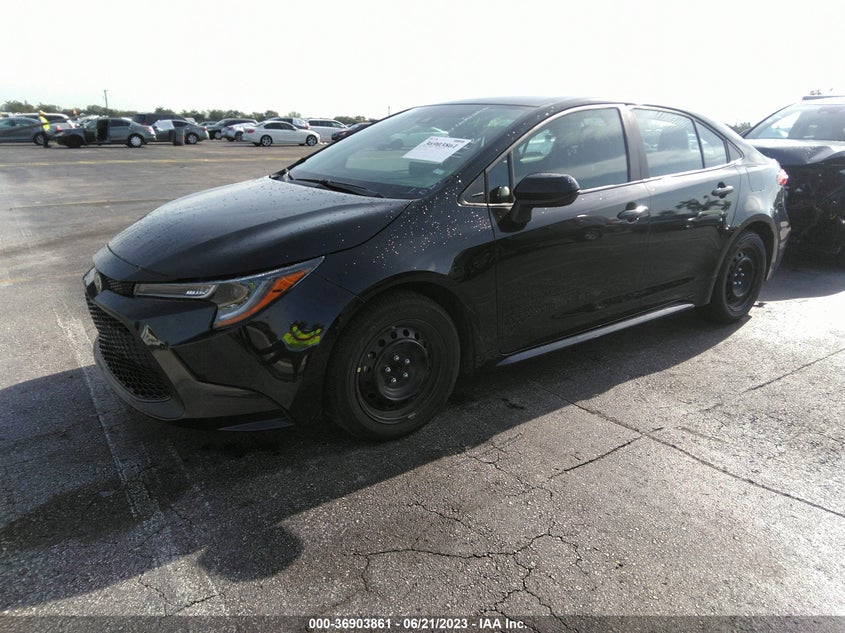 VIN 5YFEPMAE8NP298152 2022 TOYOTA COROLLA LE