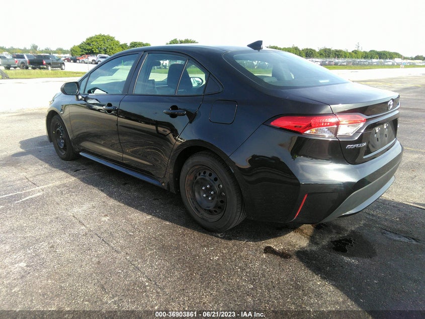 VIN 5YFEPMAE8NP298152 2022 TOYOTA COROLLA LE