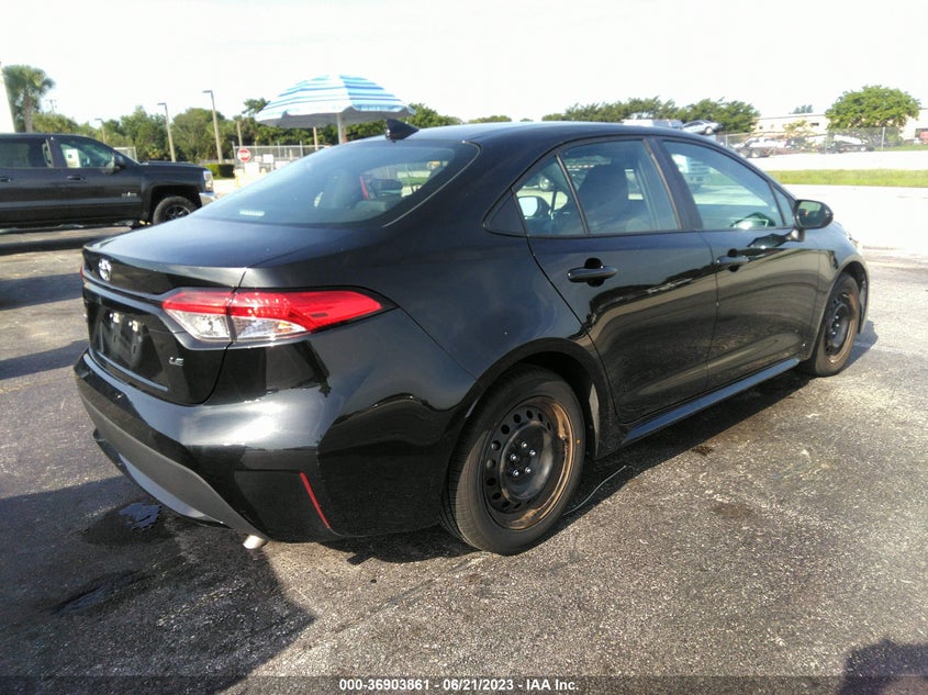 VIN 5YFEPMAE8NP298152 2022 TOYOTA COROLLA LE
