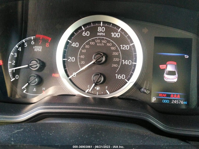 VIN 5YFEPMAE8NP298152 2022 TOYOTA COROLLA LE