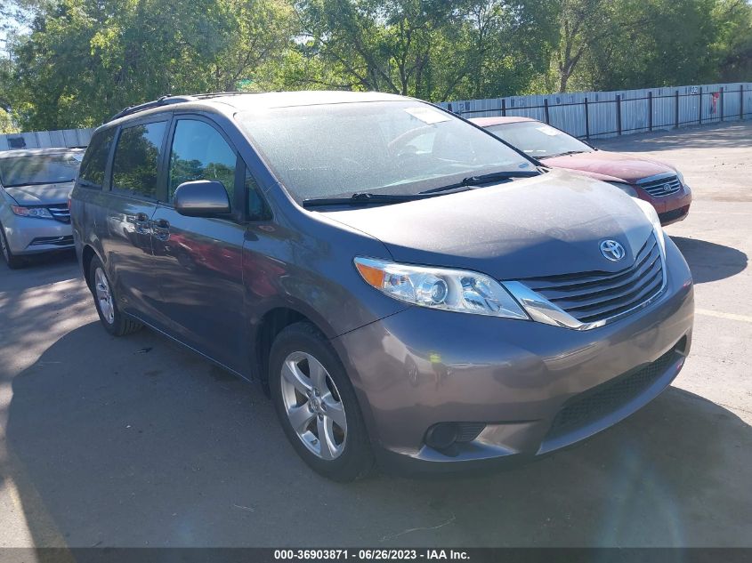 2017 TOYOTA SIENNA LE - 5TDKZ3DC5HS814772