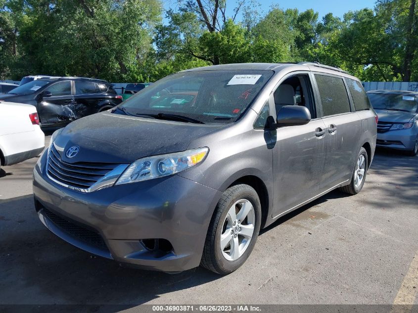 2017 TOYOTA SIENNA LE - 5TDKZ3DC5HS814772