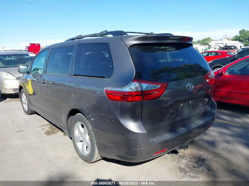 2017 TOYOTA SIENNA LE - 5TDKZ3DC5HS814772