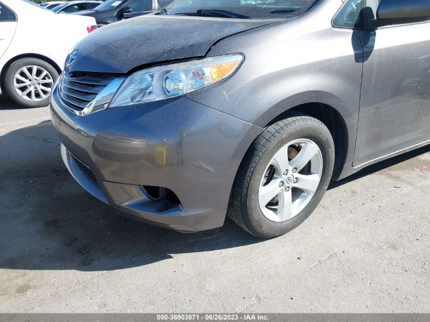 2017 TOYOTA SIENNA LE - 5TDKZ3DC5HS814772
