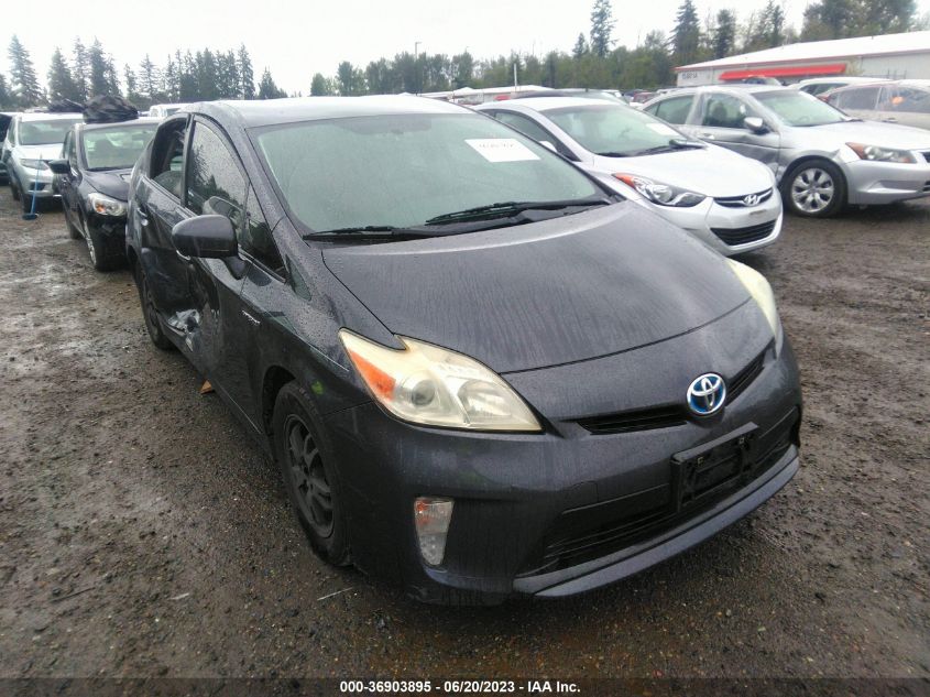 2013 TOYOTA PRIUS ONE/TWO/THREE/FOUR/FIVE - JTDKN3DU8D5575304