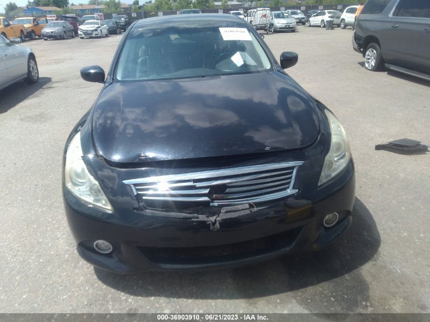 2013 INFINITI G37 SEDAN JOURNEY JN1CV6AP6DM303170