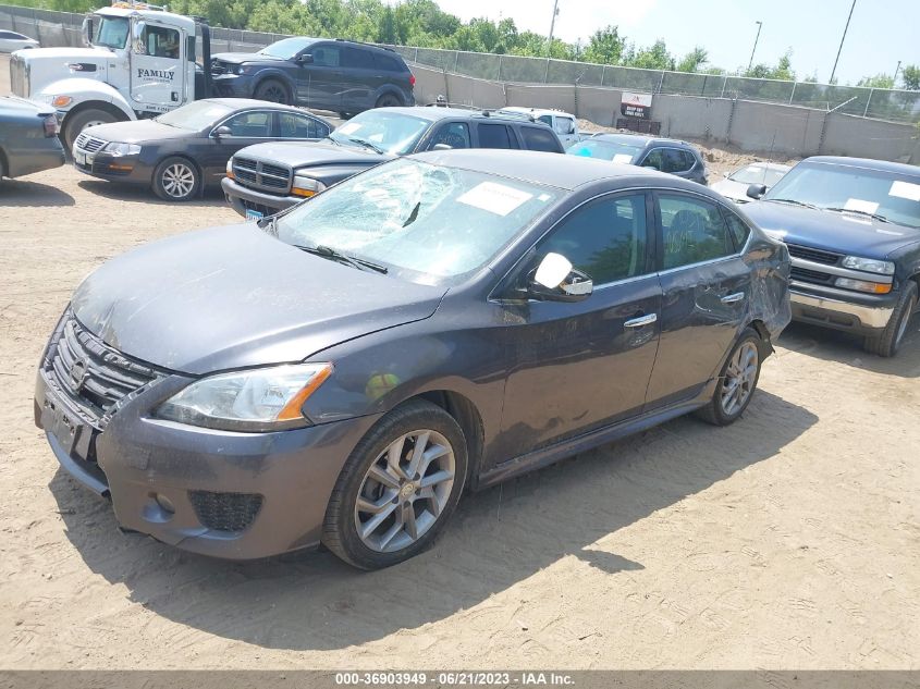 2015 NISSAN SENTRA SR - 3N1AB7AP8FY324253