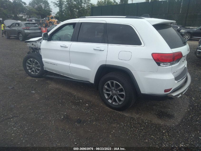 2016 JEEP GRAND CHEROKEE LIMITED - 1C4RJFBG3GC496969