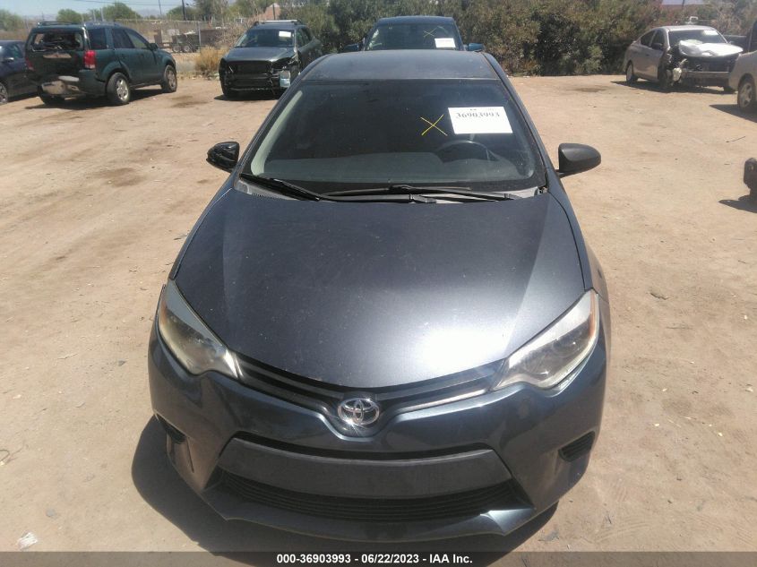 2014 TOYOTA COROLLA L/LE/LE PLS/PRM/S/S PLS - 5YFBURHE6EP139497