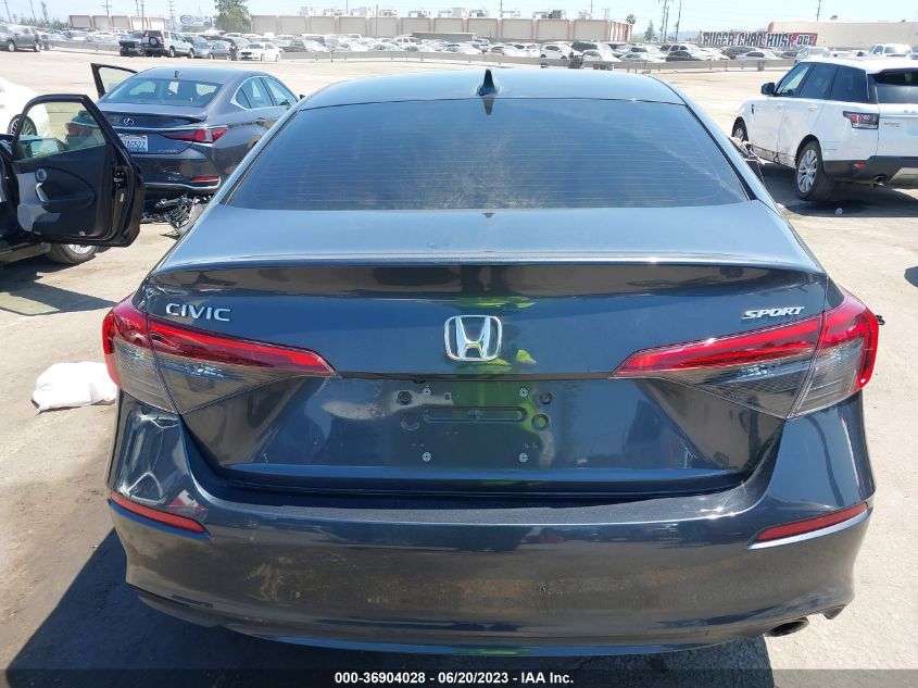 2022 HONDA CIVIC SEDAN SPORT - 2HGFE2F59NH592089
