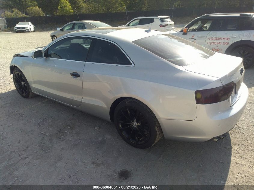2013 AUDI A5 PREMIUM PLUS - WAULFAFR6DA022105