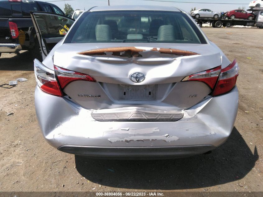 2015 TOYOTA COROLLA L/LE/S/S PLUS/LE PLUS - 5YFBURHE9FP299231