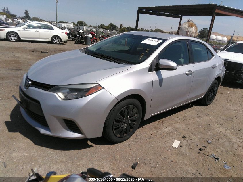 2015 TOYOTA COROLLA L/LE/S/S PLUS/LE PLUS - 5YFBURHE9FP299231