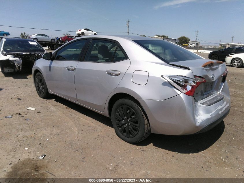 2015 TOYOTA COROLLA L/LE/S/S PLUS/LE PLUS - 5YFBURHE9FP299231