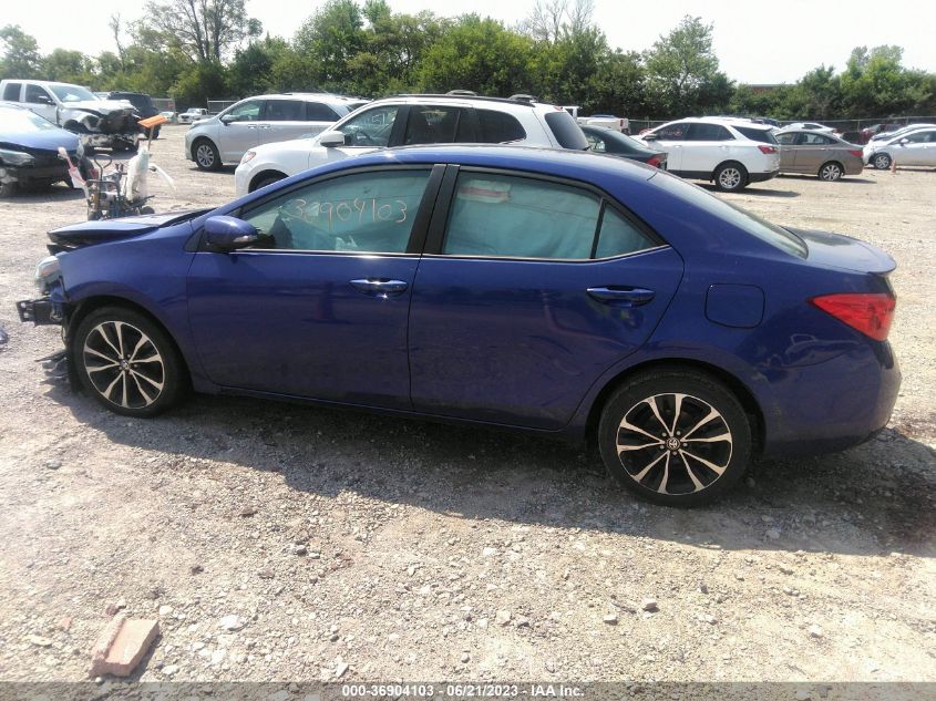 2017 TOYOTA COROLLA L/LE/XLE/SE - 2T1BURHE6HC817041