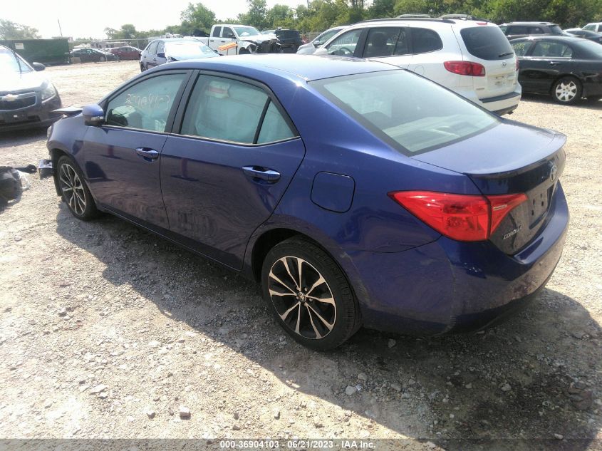 2017 TOYOTA COROLLA L/LE/XLE/SE - 2T1BURHE6HC817041