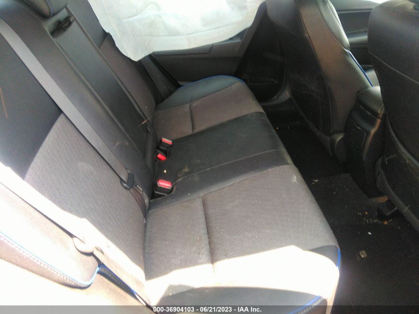 2017 TOYOTA COROLLA L/LE/XLE/SE - 2T1BURHE6HC817041