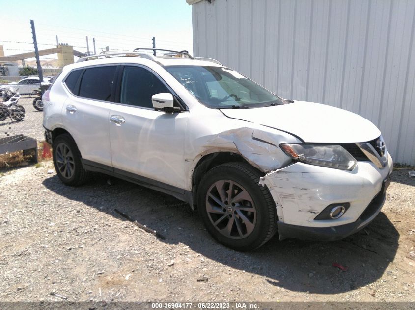 2016 NISSAN ROGUE SL - 5N1AT2MV3GC836449