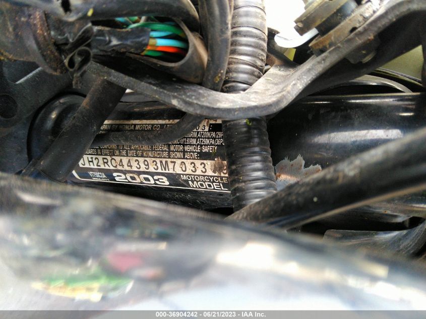 2003 HONDA VT750 CDA - JH2RC44393M703319