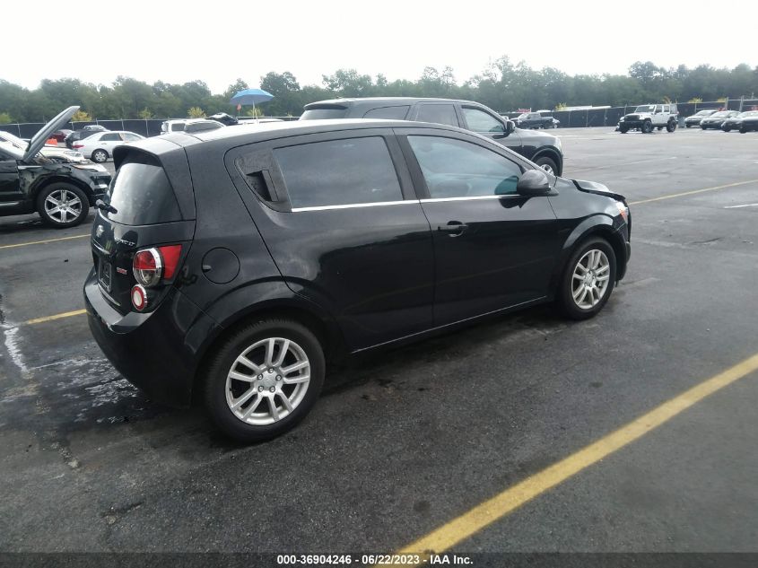 2016 CHEVROLET SONIC LT - 1G1JC6SBXG4131090