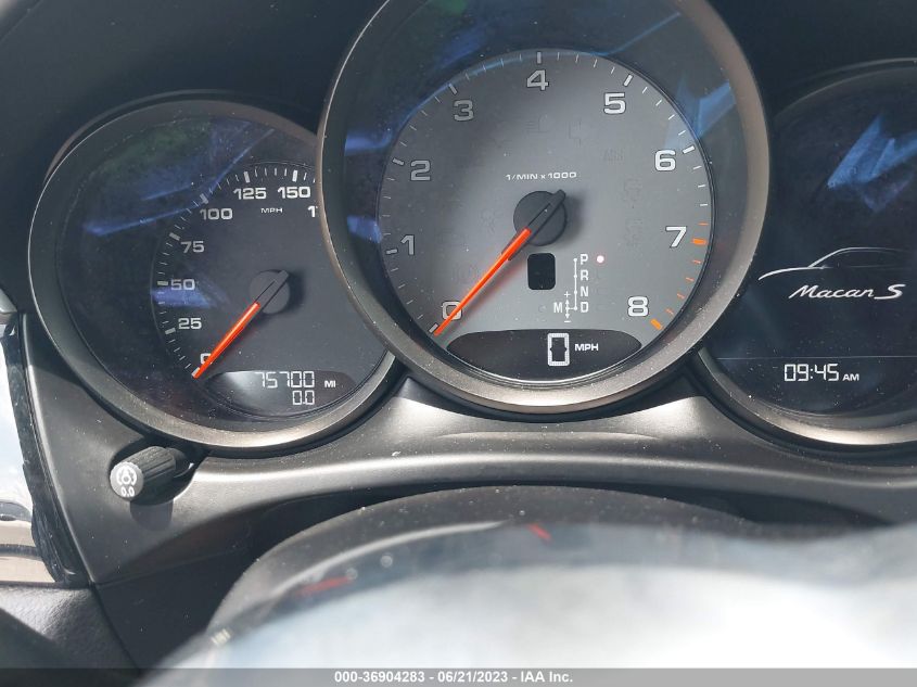 2016 PORSCHE MACAN S - WP1AB2A50GLB45910