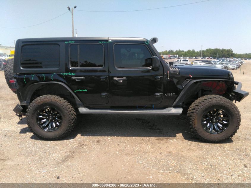 2019 JEEP WRANGLER UNLIMITED SAHARA - 1C4HJXEN7KW595717